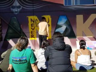 Mr G's mural aims to bring hope to Tūrangi youth