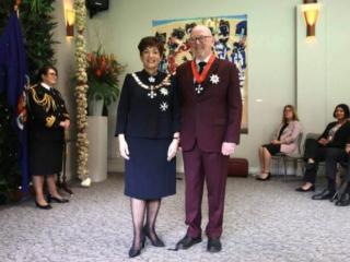 Musician Sir Dave Dobbyn formally knighted at Government House