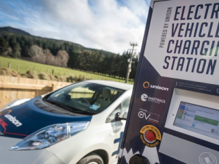 ELECTRIC VEHICLE CHARGING STATION TAUPO