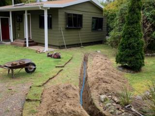 Drain-laying