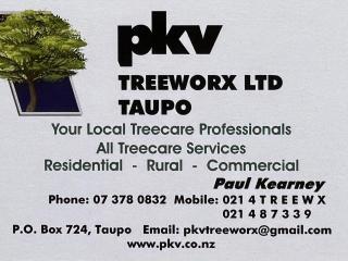 PKV TREEWORX LTD TAUPO