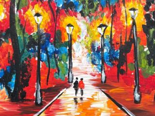Paint and Wine Night