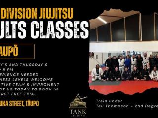Tank Division Jiujitsu - Adult Classes Taupo Tank Division Jiujitsu - Adult Classes Taupo