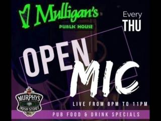 MULLIGAN'S OPEN MIC NIGHT