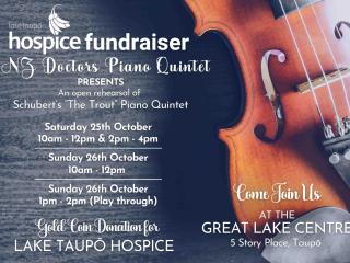 The Dr’s Quintet - Lake Taupō Hospice Fundraiser