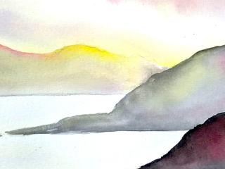 Watercolour and Wine Night - Early Morning Walk