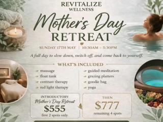 Revitalize Wellness Mothers Day Retreat Taupo