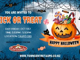 Halloween Trick or Treating - Taupō CBD